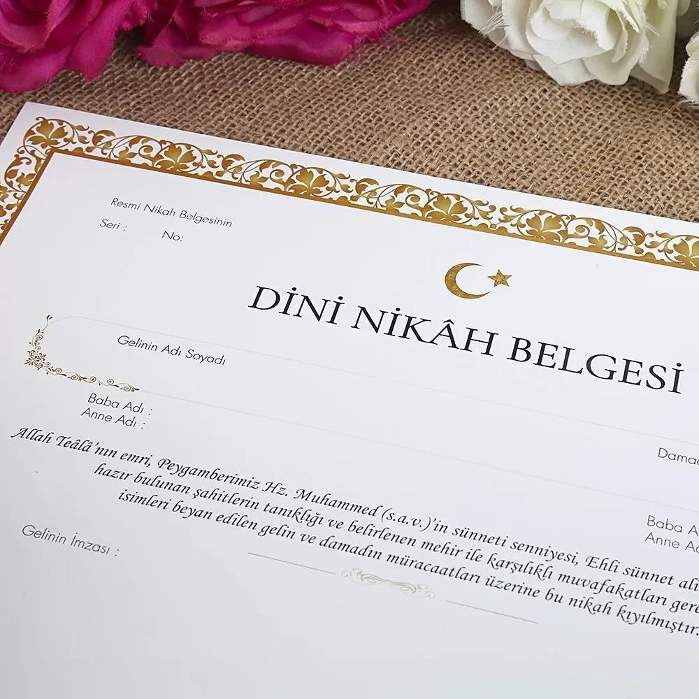 Dini Nikah Belgesi